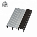 profil de barrettes de seuil de porte en aluminium métal anodisé